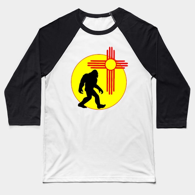 Zia Squatchy Baseball T-Shirt by Native Graffix